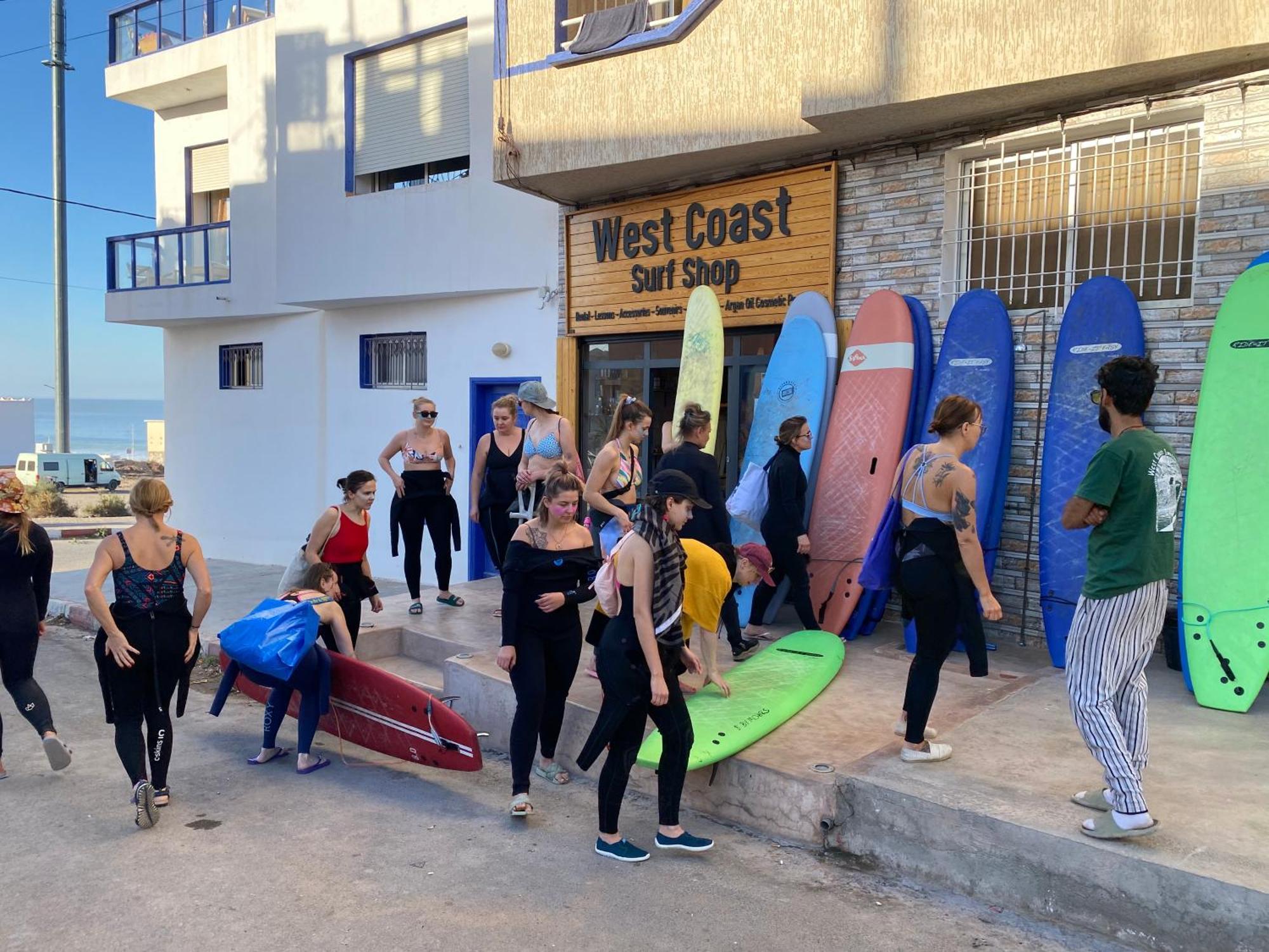 West Coast Surf House Lägenhet Imsouane Exteriör bild