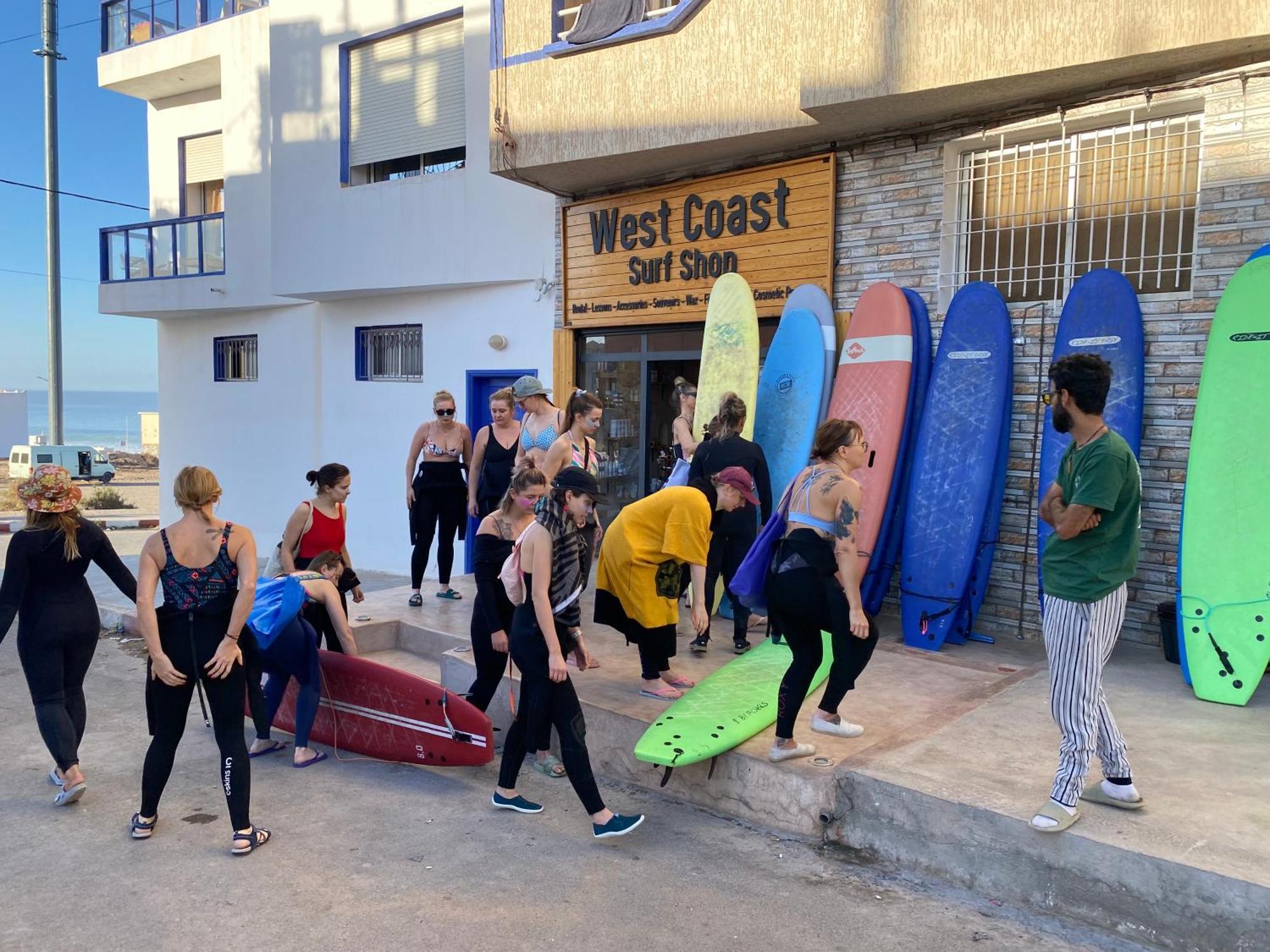 West Coast Surf House Lägenhet Imsouane Exteriör bild